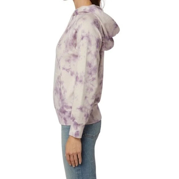 Hudson Jeans Tie Dye Hooded Sweatshirt Size Small - Picture 3 of 6